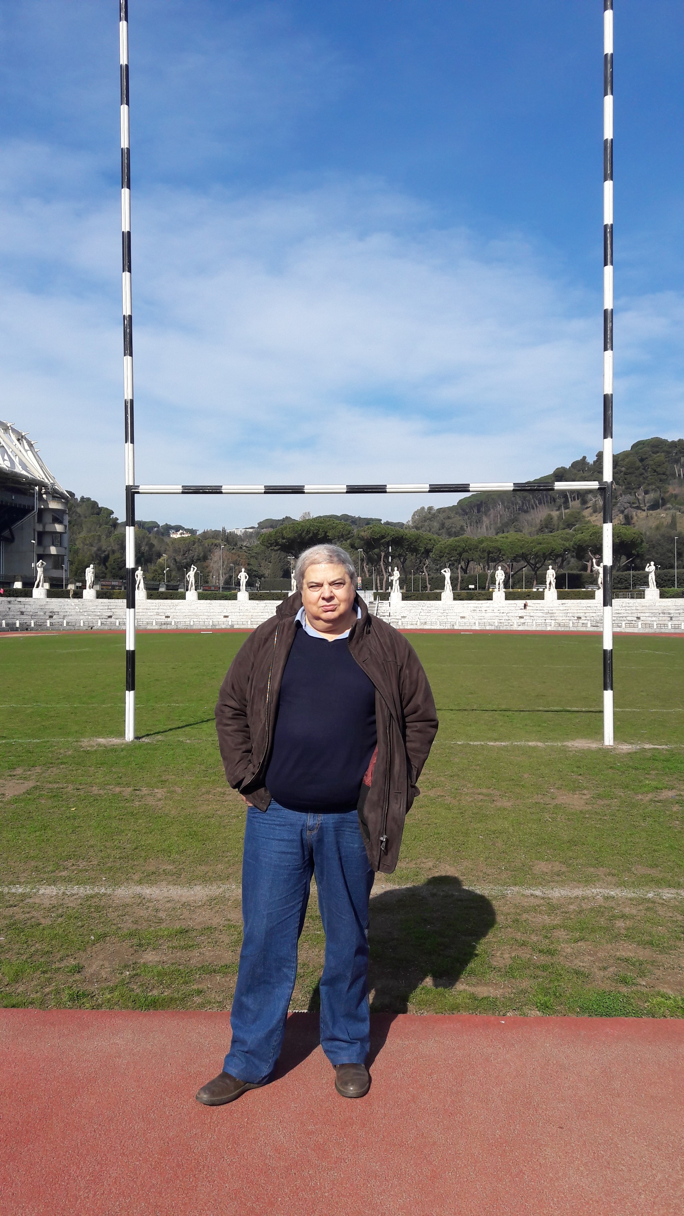 Fabio Bellisario oggi allo stadio dei Marmi