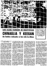 Mundo Deportivo (Spagna) dell'11 gennaio 1973