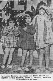 Le tre figlie di Barrera