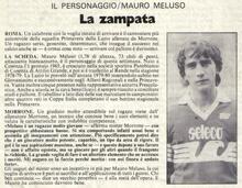 Un ritaglio del Guerin Sportivo