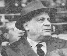 Czeizler quando allenava la Fiorentina