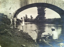 Sulla riva del fiume Aniene