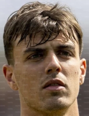 Un primo piano di Daniel Maldini