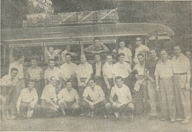 1951/52 - La partenza per il ritiro