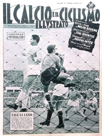 La copertina de Il Calcio e il Ciclismo Illustrato