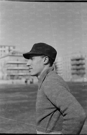 In occasione di un allenamento alla Rondinella