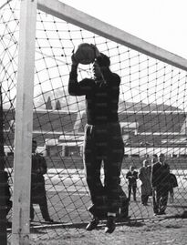 In allenamento allo stadio Olimpico
