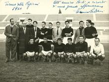 Torneo delle regioni 1960 - Nella foto con Biti (1° in piedi da sx) anche altri ex laziali: il dirigente De Rosa (2° in piedi da sx), il difensore Gasbarra (9° in piedi da sx), l'altro difensore Barbacci (ultimo in piedi a dx) e l'attaccante Baratelli (penultimo accosciato a dx). (Gent. conc. Sig.ra Laura Biti)
