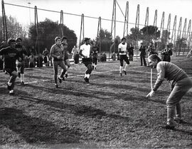 Maestrelli allena la squadra