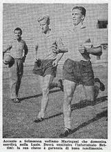 Martegani in allenamento