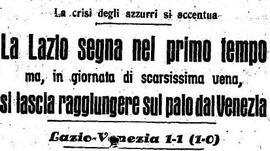 Il titolo de "Il Littoriale"