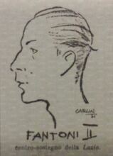 Una caricatura di Fantoni II) del celebre disegnatore Carlin