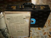 La valigietta di Ziaco con i ritagli di giornali ben curati messa a disposizione dalla figlia Letizia per LazioWiki (Gent. conc. Famiglia Ziaco)