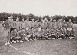 1959/60 - La Rosa in ritiro ad Abbadia San Salvatore