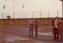 Ancora Scrocca con Juan Carlos Morrone. A destra Franco Janich e Luigi Trippanera