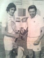 Pietrangeli e Chinaglia incrociano le racchette