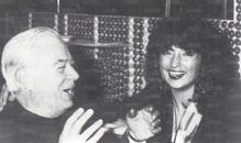 Laura D'Angelo insieme a Padre Antonio Lisandrini