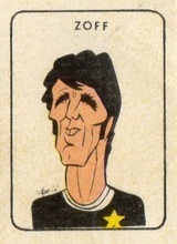 Una caricatura di Zoff