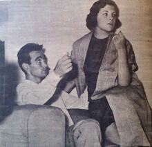 Carlo Galli in famiglia con la sua signora