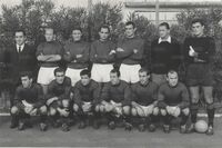 Con la Salernitana 1964/65 (nella foto anche gli altri ex laziali Sellani, Cocciuti e Rambotti)