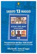 La locandina della presentazione a Villa Boselli ad Arma di Taggia del 13 maggio 2017