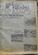 Lo Stadio del 10/07/1911 con articolo su Pansolli (Gent.conc. Marco Impiglia)