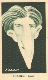 Una caricatura di Flamini