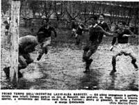 Colucci in un Lazio-Alba categoria Ragazzi nel Marzo 1944