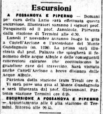 30 ottobre - Il Messaggero