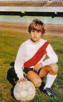 Hernan Crespo da bambino