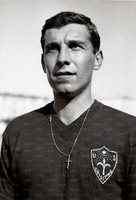 Giampietro Vitali con la maglia della Triestina