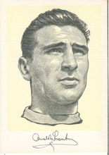 Un disegno con autografo di Arnaldo Lucentini