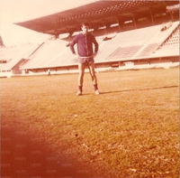 All'interno dello stadio Flaminio