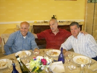 Pierino Sterbini, "Cencio" Proietti e Franco Nanni