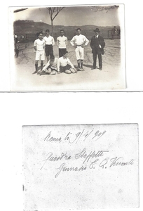 9 aprile 1909 La squadra della Staffetta del liceo Visconti