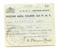 Una tessera del 1944