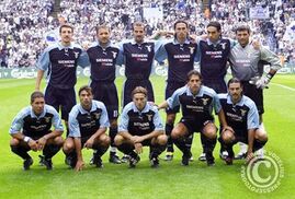 2001/02 - La formazione FC København-Lazio 2-1 dell'8 agosto 2001