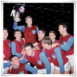Gli inglesi del West Ham, trionfatori nel 1965