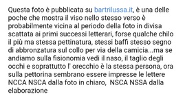 Ricerche sulla foto del podista ignoto che sembrerebbe assomigliare a Trilussa