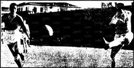 Nella telefoto la prima rete di Maurilio Prini