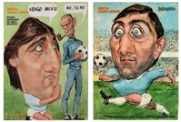 Due caricature dell'Intrepido Sport