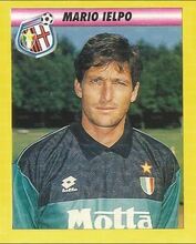 Ielpo con la maglia del Milan