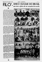 Un articolo su Guarisi della rivista Mundo Esportivo del 1948