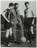 I fratelli Mazzola con Meazza