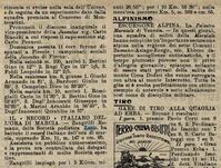 Da La Stampa Sportiva del 25/09/1904: Romano Zangrilli batte il record italiano dell'ora di marcia
