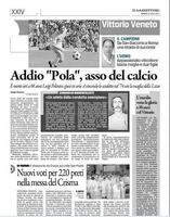 La notizia sul Gazzettino (ed. Treviso)