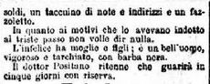 "Il Messaggero" del 9 maggio 1899 racconta il salvataggio, da parte di Arturo Balestrieri, di un uomo che aveva tentato il suicidio nel Tevere. Per questo episodio Arturo fu premiato con una Medaglia di Bronzo al Valor Civile