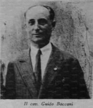 Guido Baccani alla fine degli anni '30