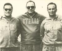 Con Nereo Rocco e Gipo Viani (Gent. conc. Sig.ra Laura Biti)