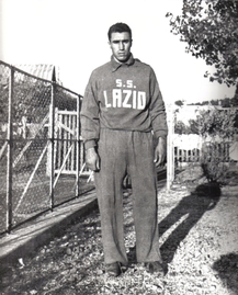 Uber Gradella con la tuta della Lazio